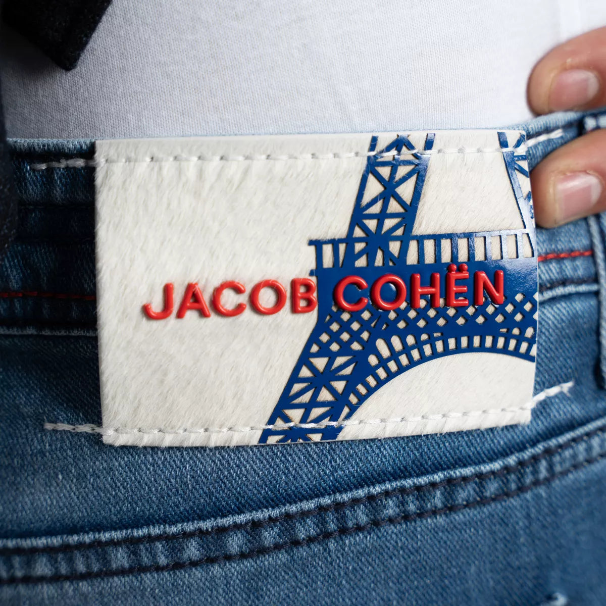 Jacob Cohen Jeans Donkerblauw | Nick Slim Tour Paris