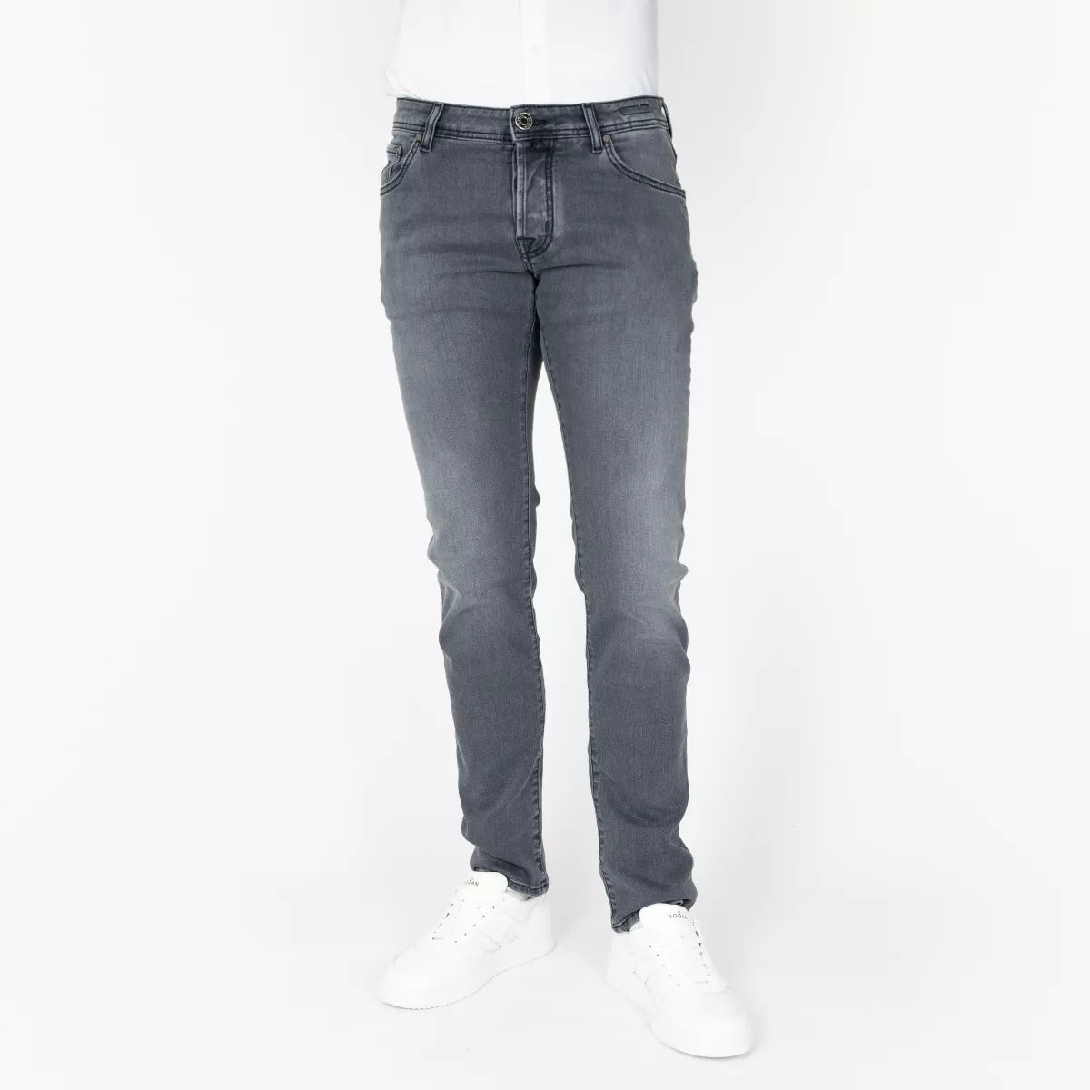 Jacob Cohen Jeans Grijs | Nick Slim