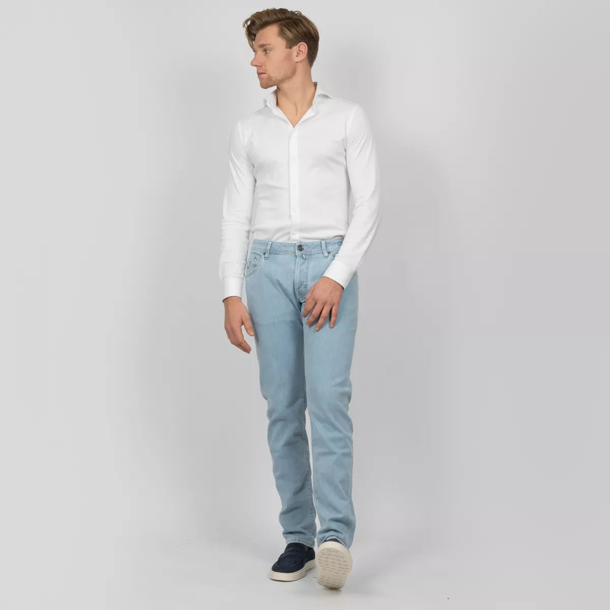 Jacob Cohen Jeans Lichtblauw | Nick Slim