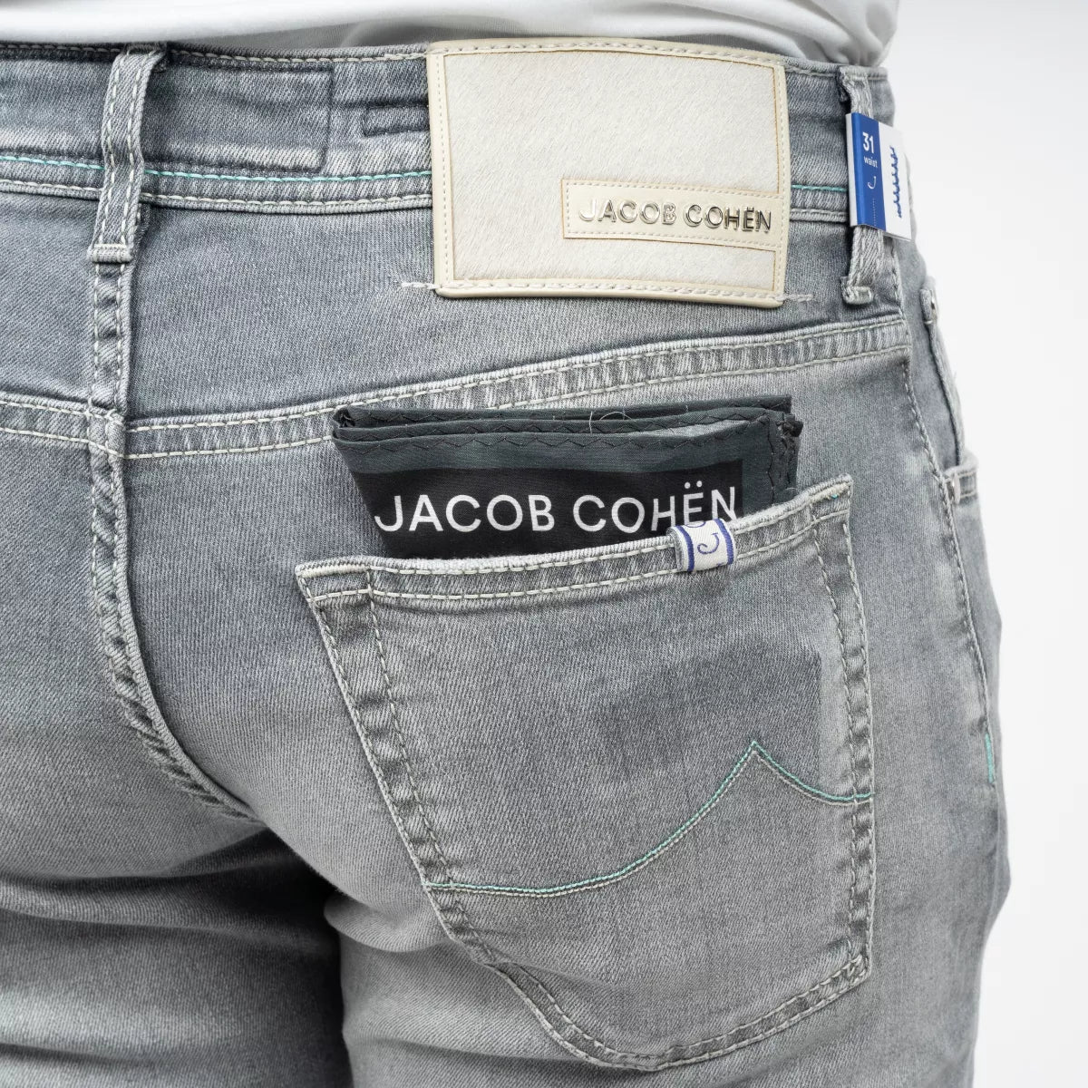 Jacob Cohen Jeans Lichtgrijs | Nick