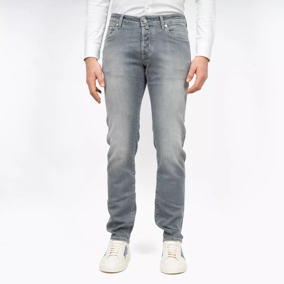 Jacob Cohen Jeans Lichtgrijs | Nick