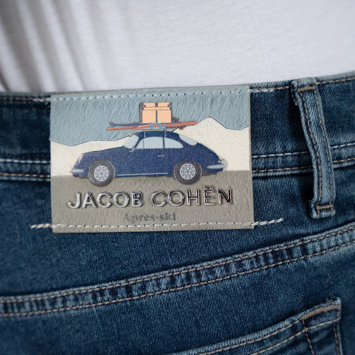 Jacob Cohen Jeans Middenblauw | Bard Apres-Ski