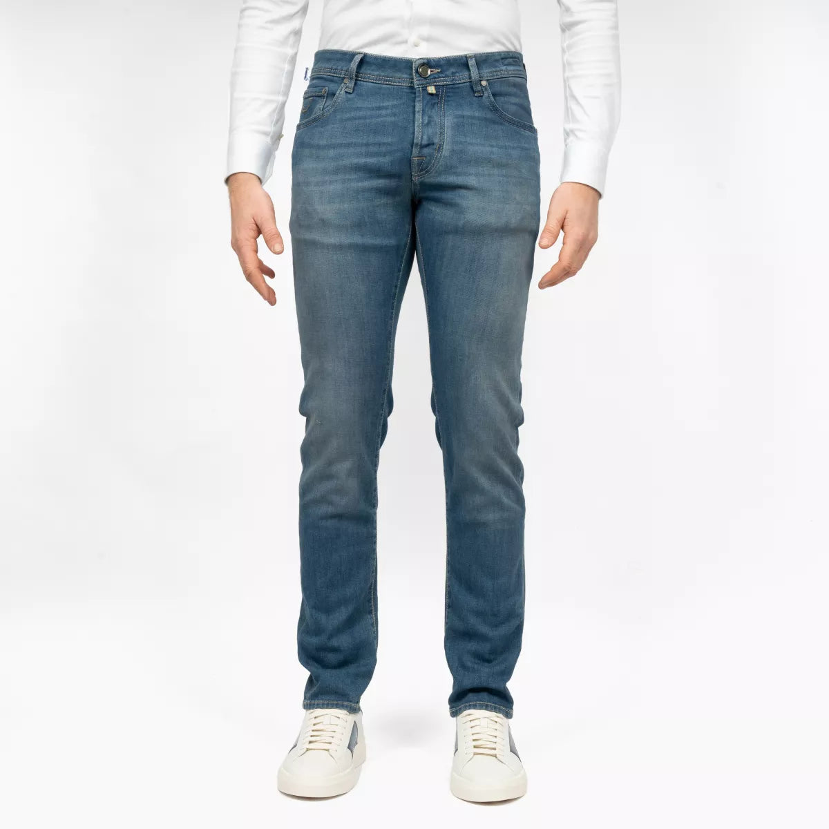 Jacob Cohen Jeans Middenblauw | Nick Slim