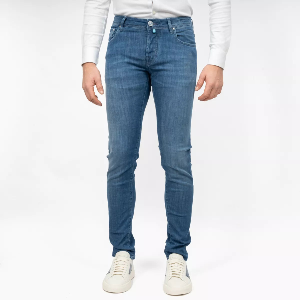 Jacob Cohen Jeans Middenblauw | Nick Slim