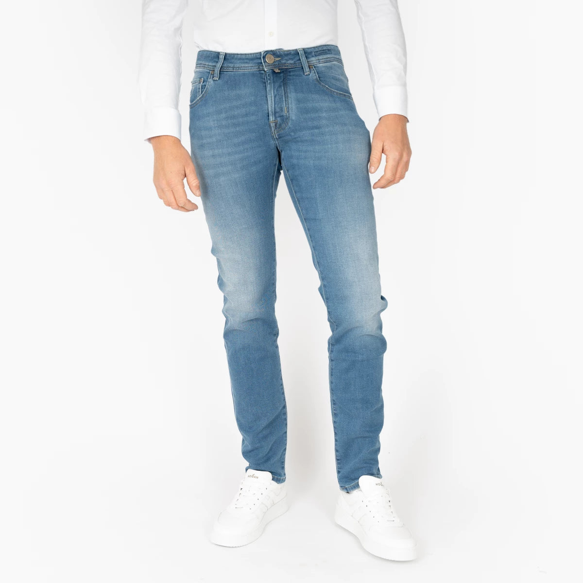 Jacob Cohen Jeans lichtblauw | Nick Slim