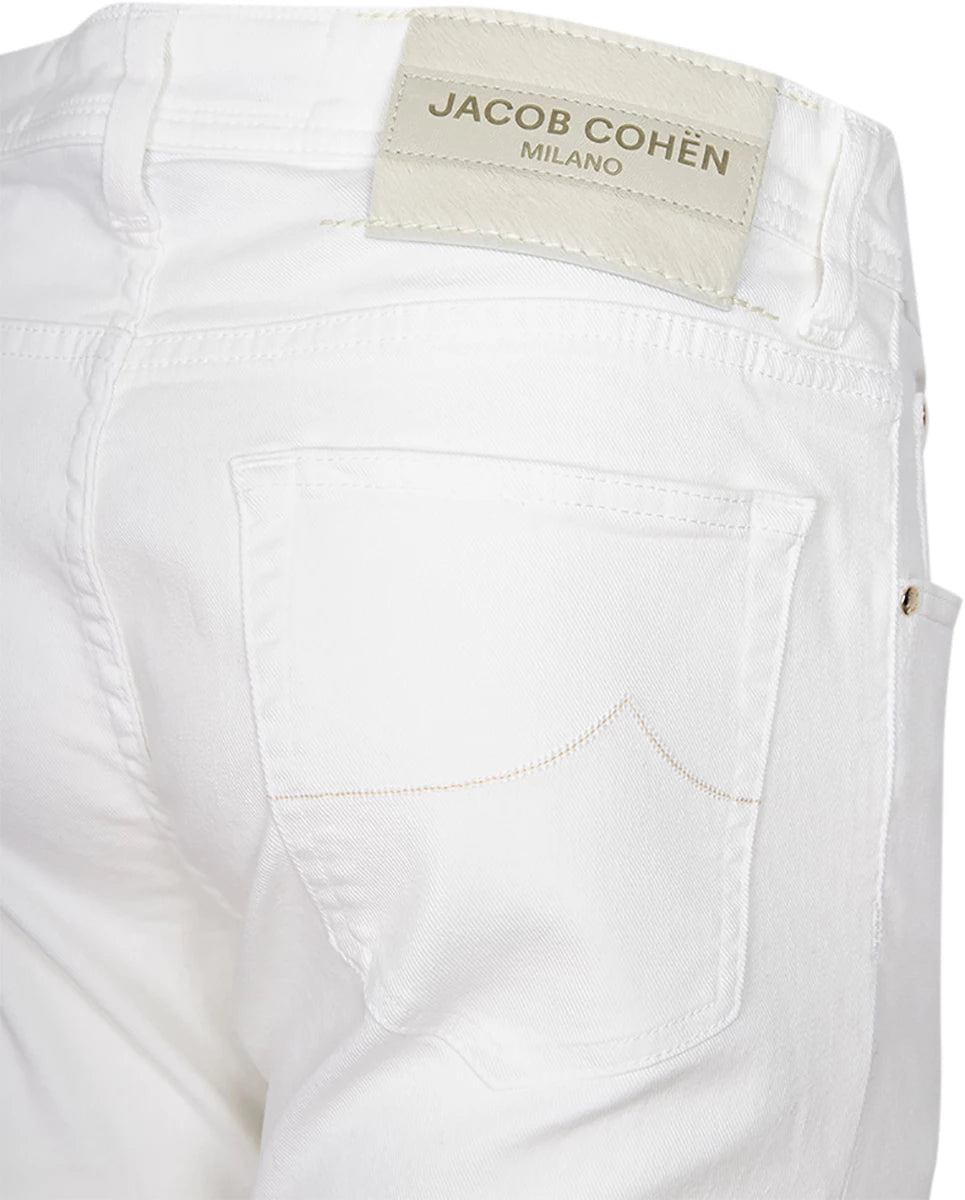 Jacob Cohen Jeans wit | Nick Slim 3848