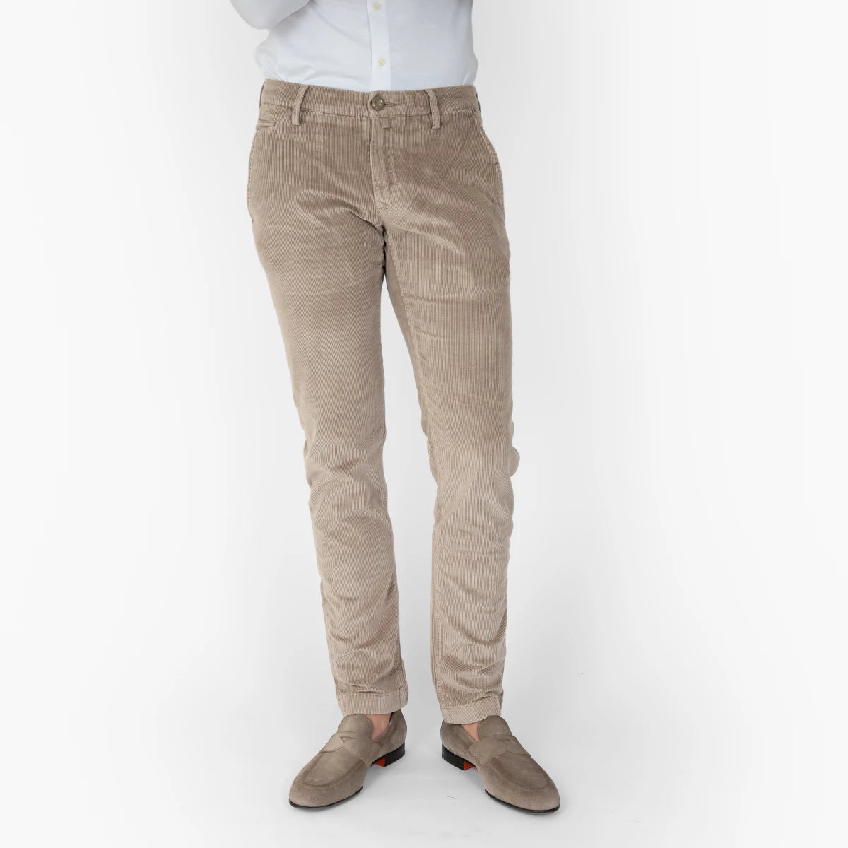 Jacob Cohen Pantalon beige corduroy | Bobby