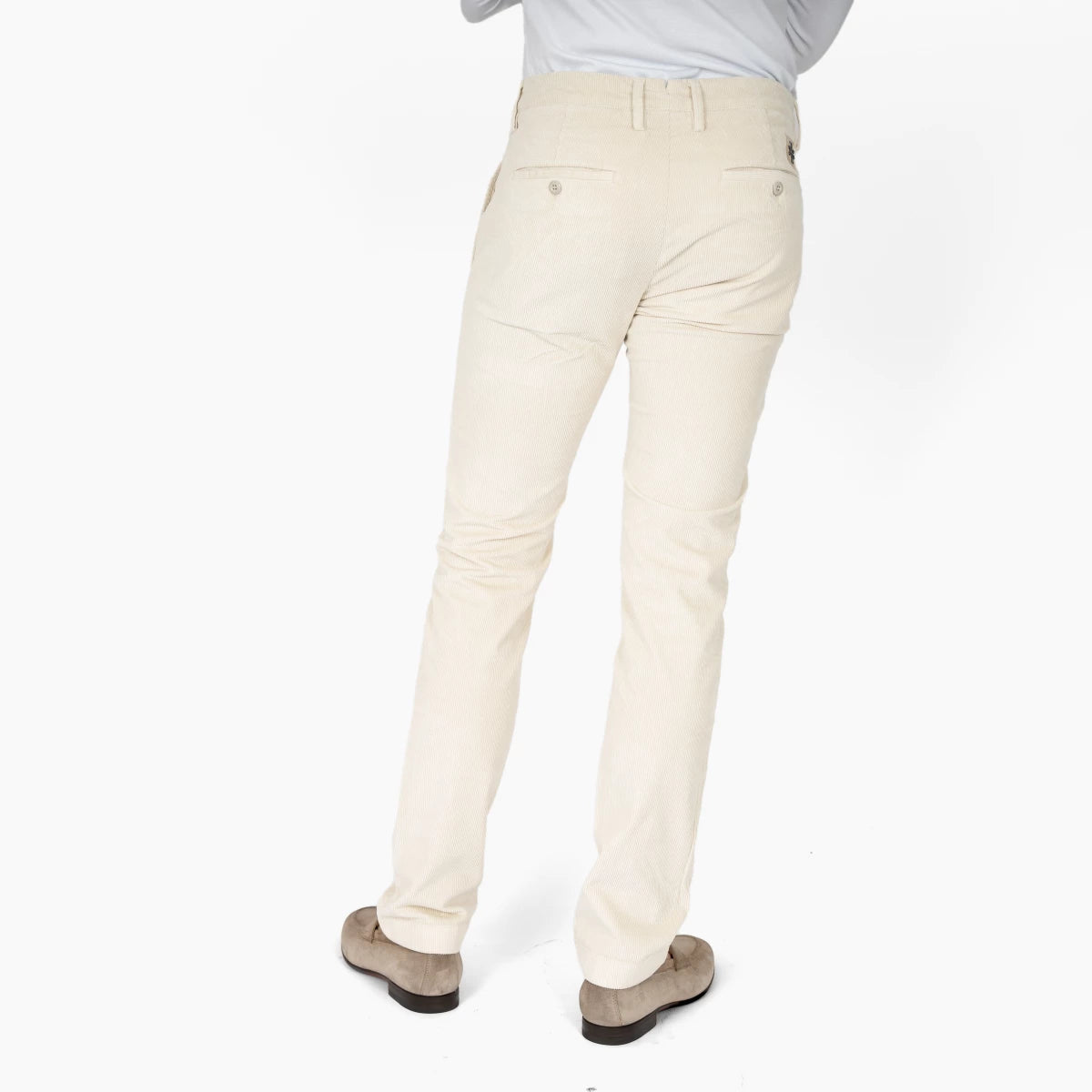 Jacob Cohen Pantalon off-white corduroy | Bobby