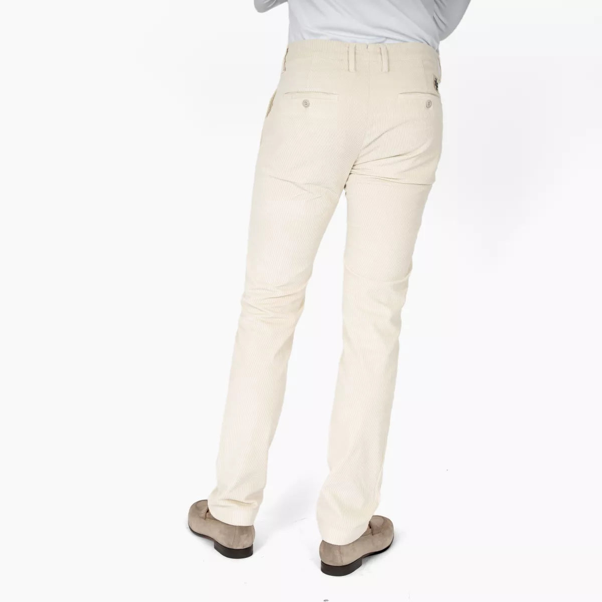 Jacob Cohen Pantalon off-white corduroy | Bobby