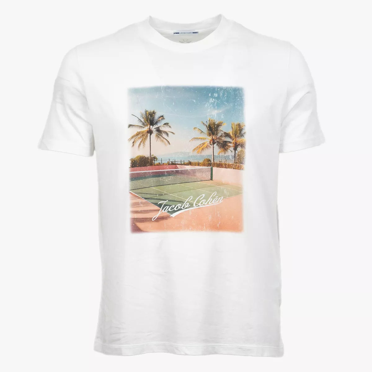 Jacob Cohen T-shirt met Print Wit