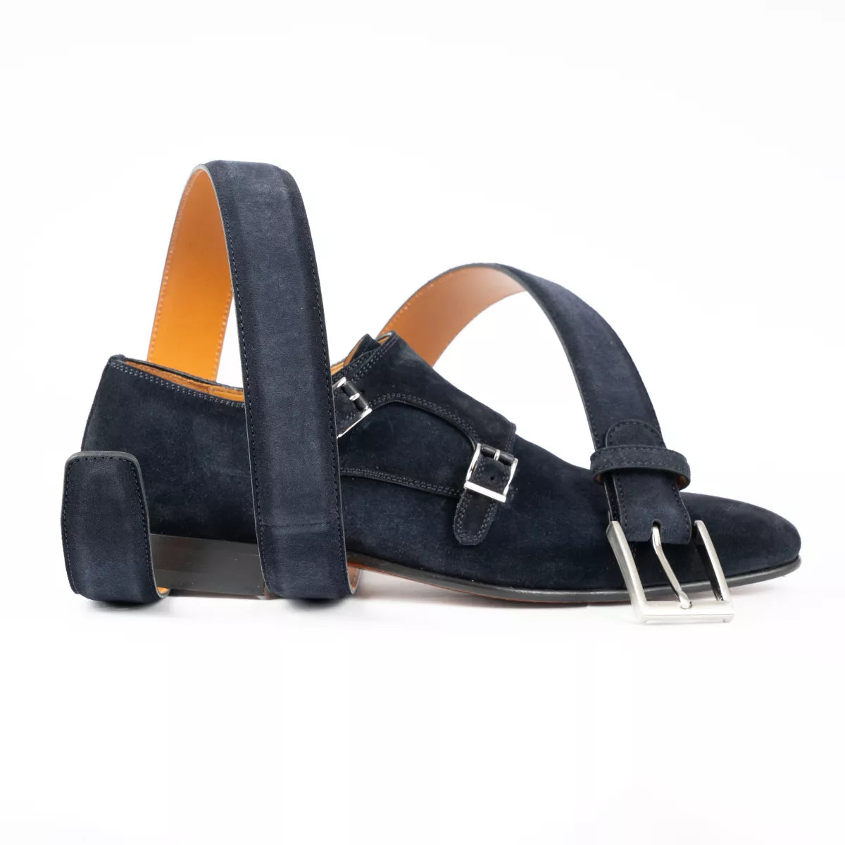 Magnanni Gespschoen donkerblauw | Crostidifu Azul