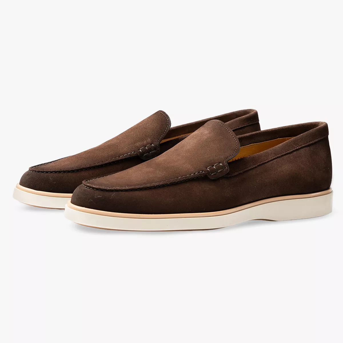 Magnanni Loafer Bruin Suède | Lourenco