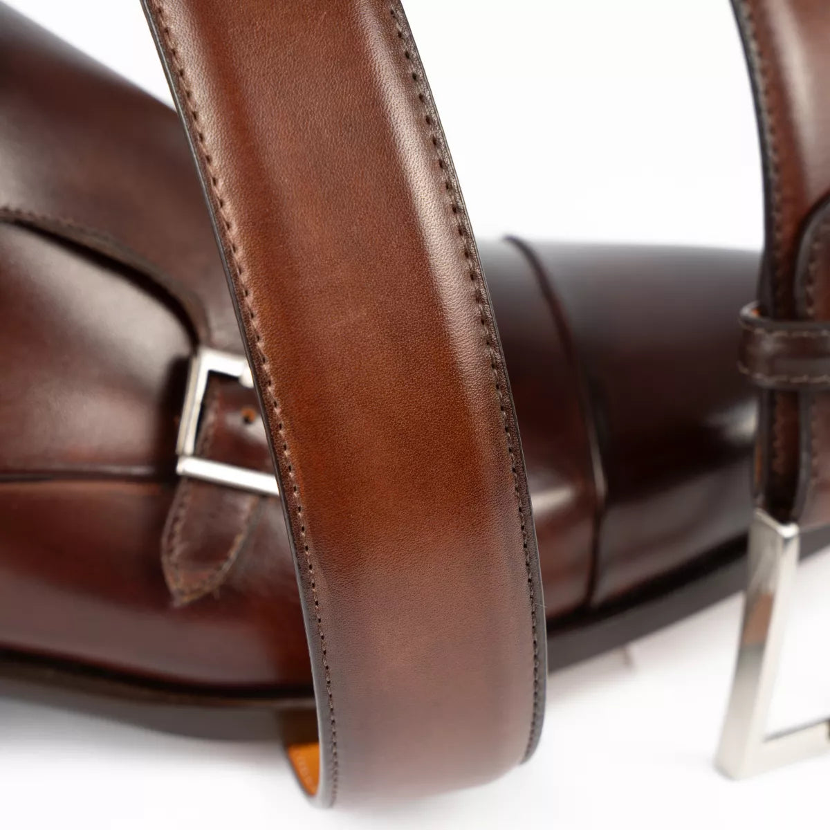 Magnanni Riem Leer Donkerbruin | 1078 Leeds Caobo