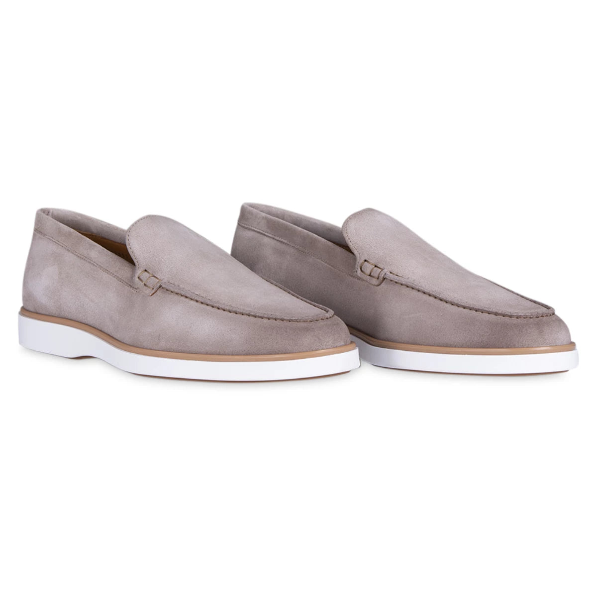 Magnanni loafer licht grijs | crosti bone