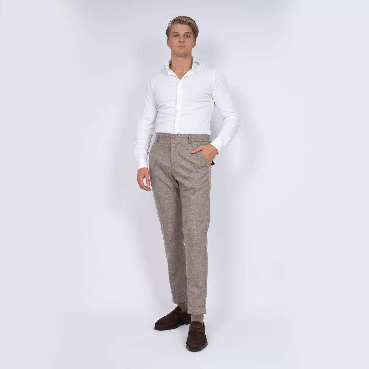 Marco Pescarolo Pantalon Beige | Manu