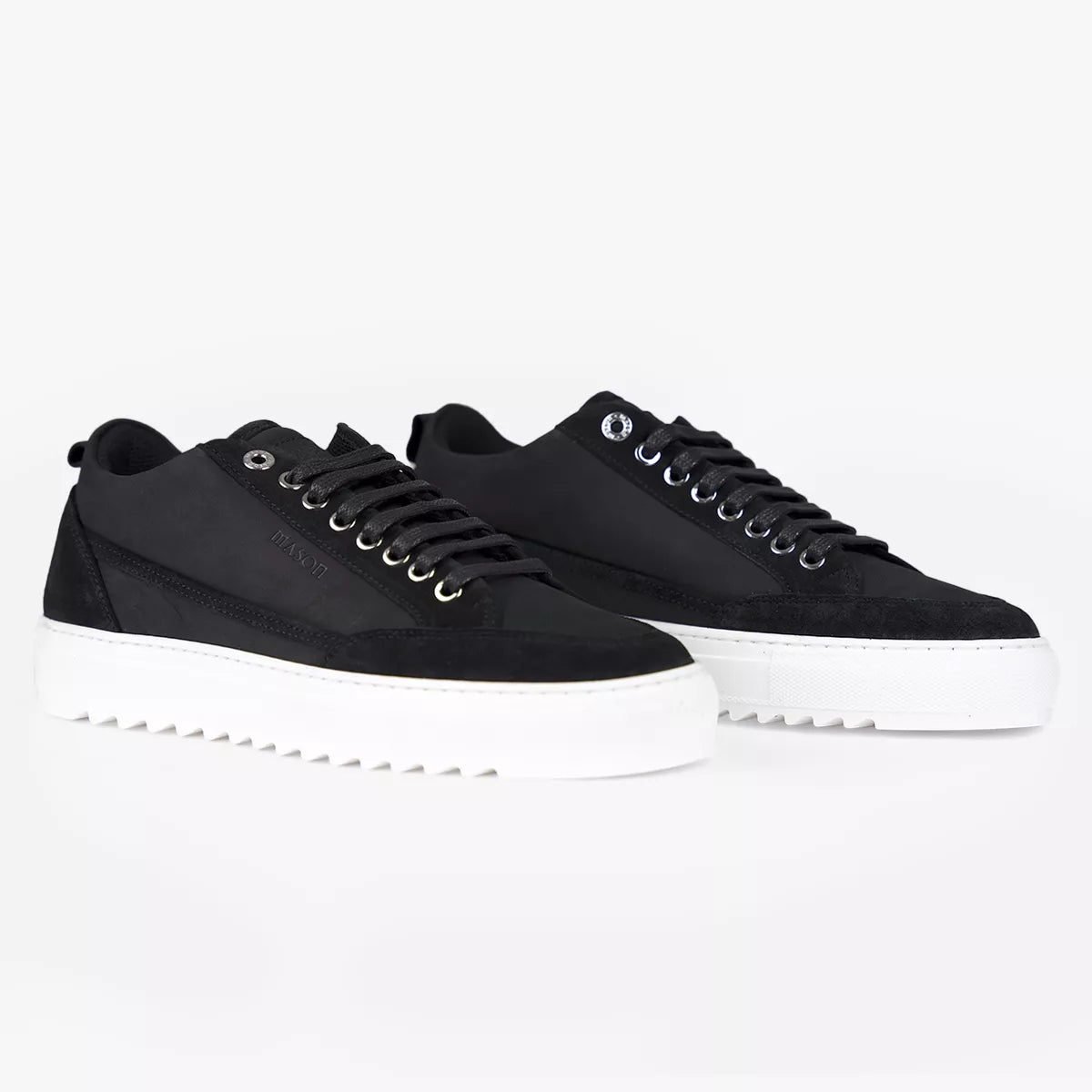 Mason Garments Sneaker zwart | TIA