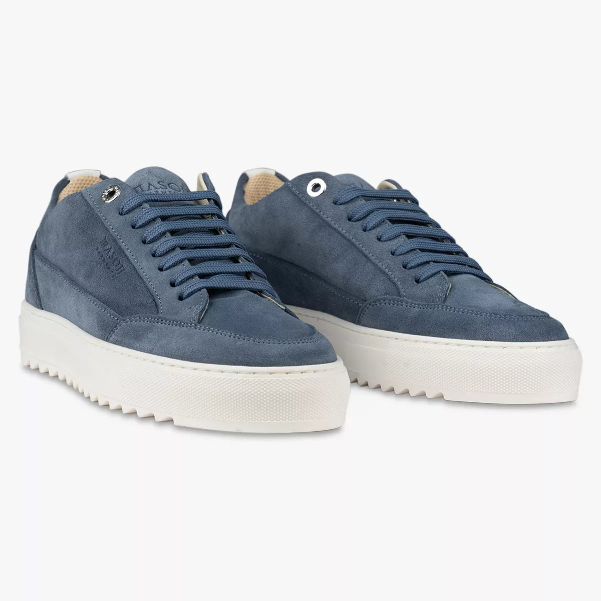 Mason Garments Sneakers Middenblauw | Tia