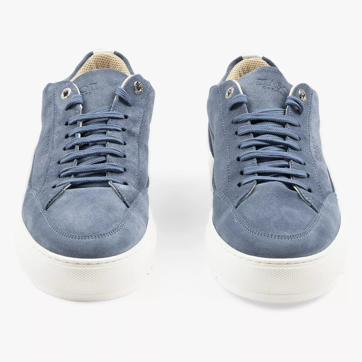 Mason Garments Sneakers Middenblauw | Tia