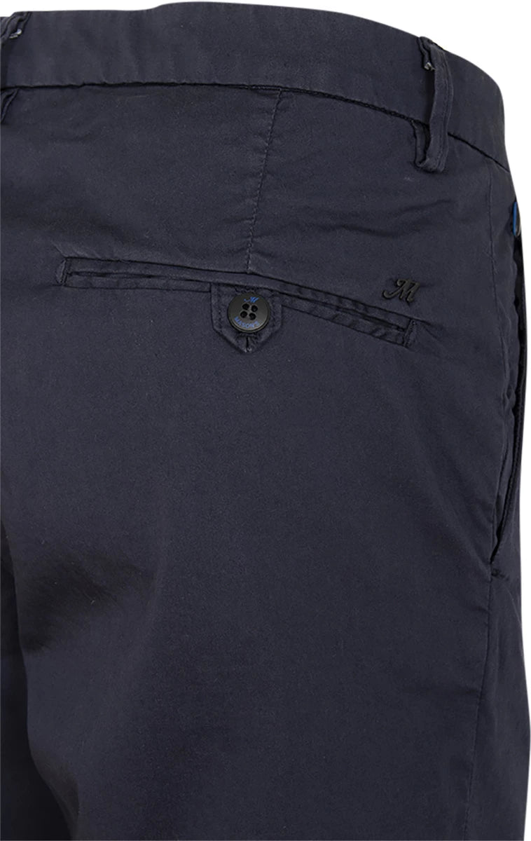 Mason's Milano travel short donkerblauw