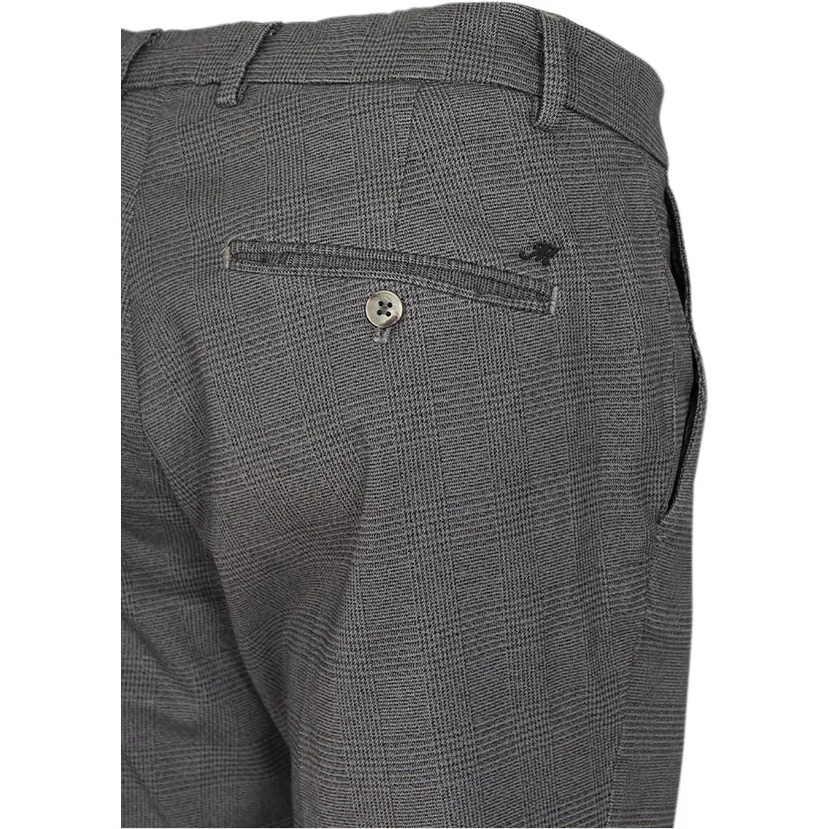 Mason's Pantalon grijs geruit | Milano