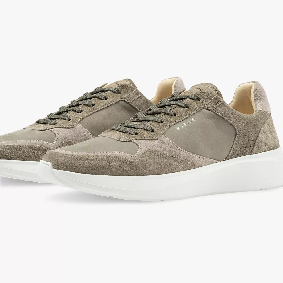 Nubikk Sneakers Lichtgroen Suède | Rocky Road Wave