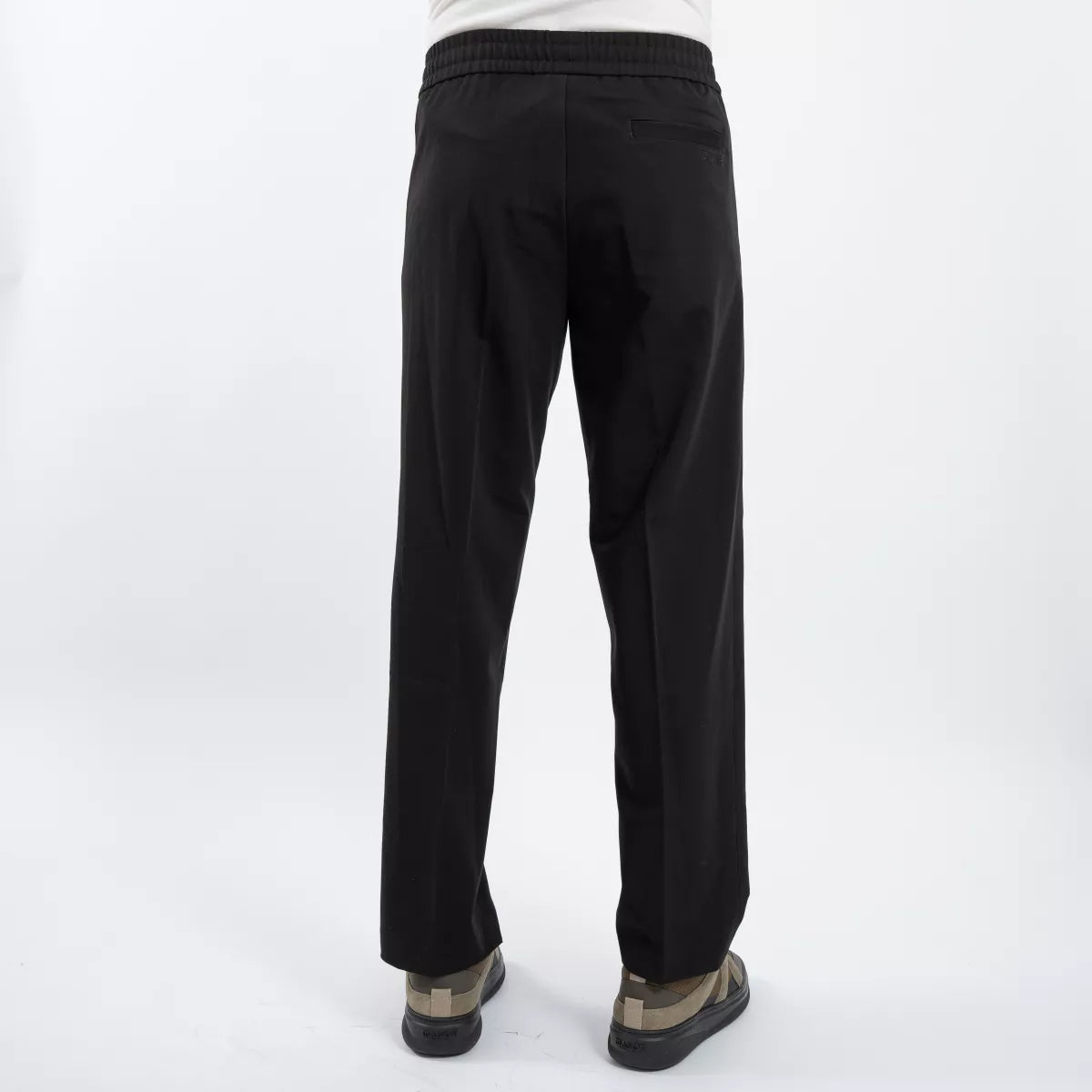 Olaf Broek Zwart | Elasticated Pants