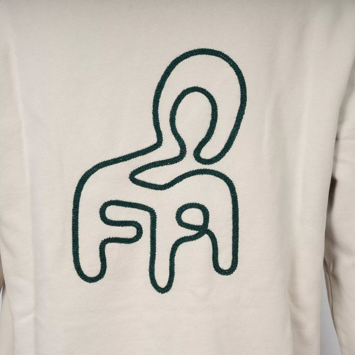 Olaf Hoodie Beige | Chair Logo Hoodie