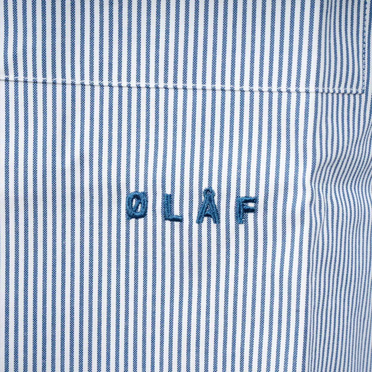 Olaf Overhemd Lichtblauw Gestreept | Oxford Stripe Shirt