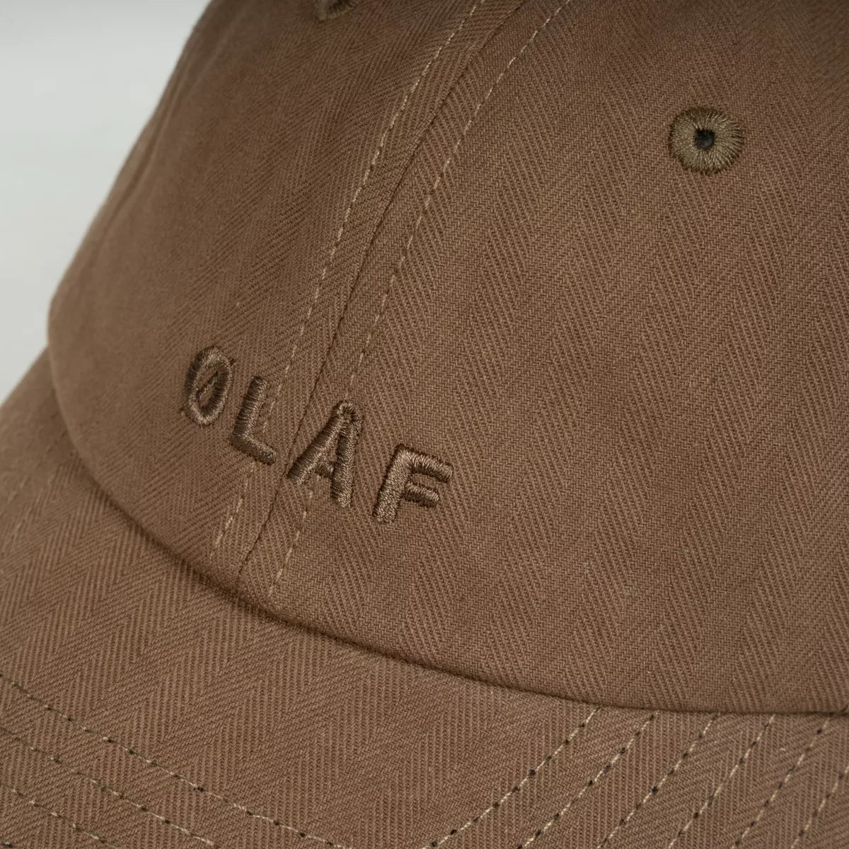 Olaf Pet Khaki | Herringbone Block Cap