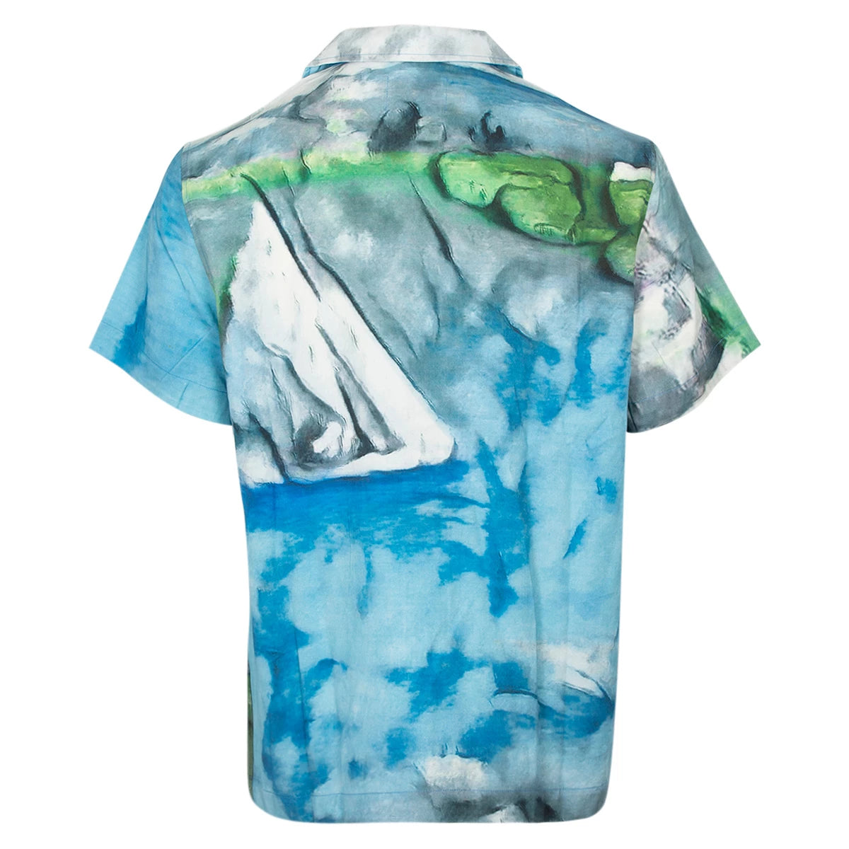 Olaf Sailing shirt groen met blauw