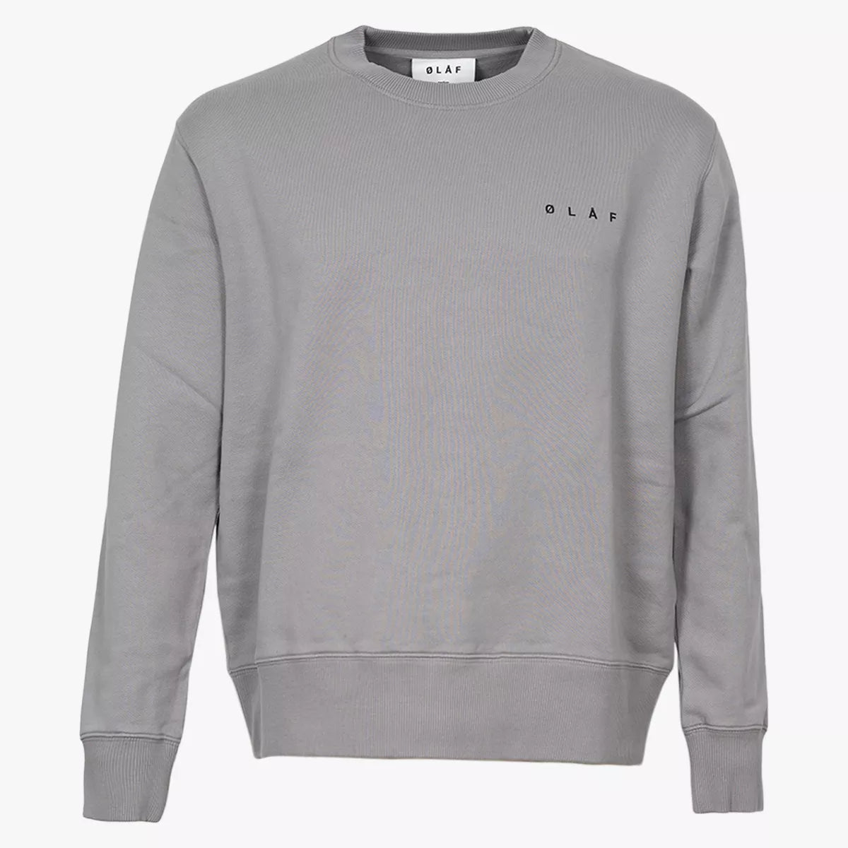 Olaf Sweater met Backprint Grijs | Nostalgia Face Crewneck