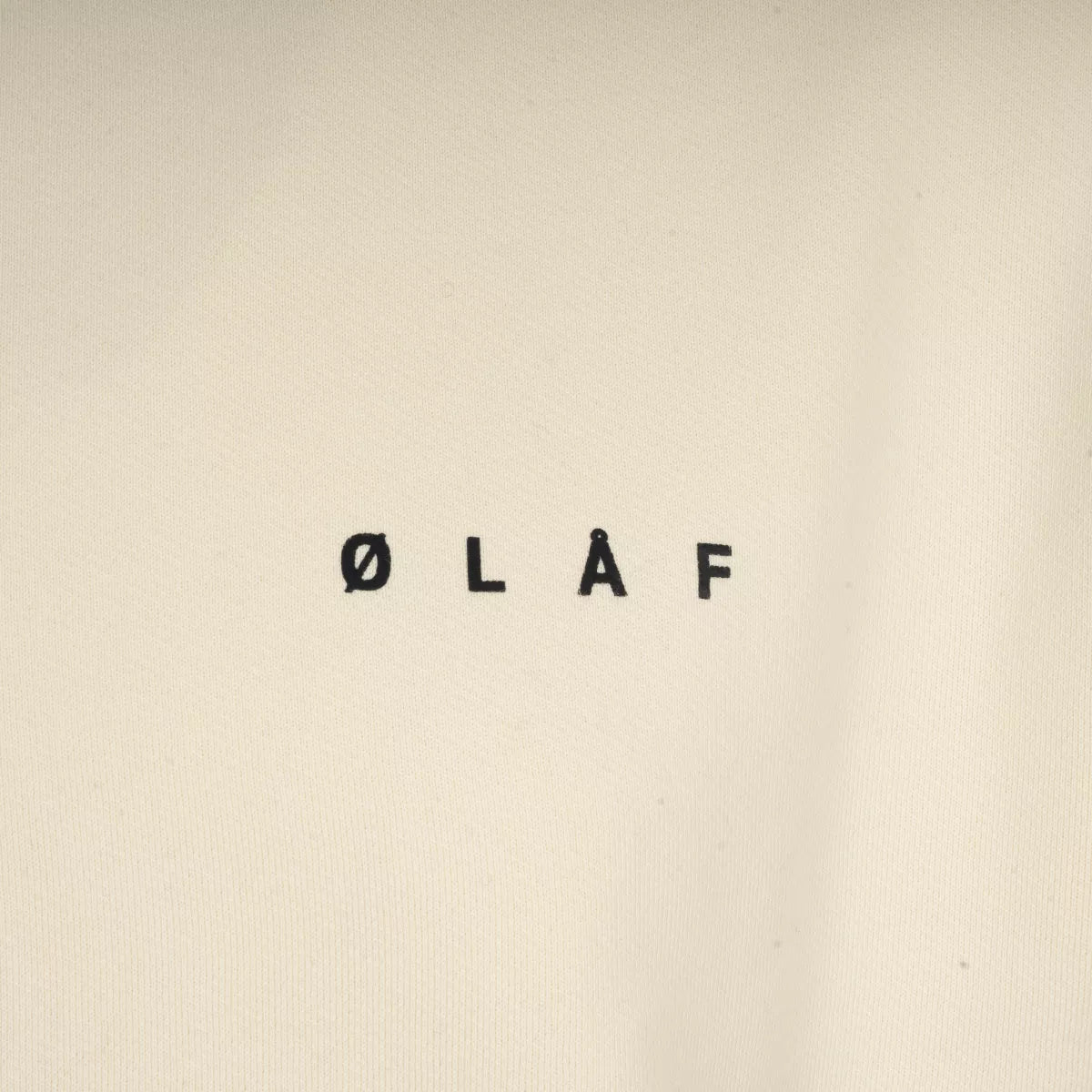 Olaf Sweater met Backprint Off-White | Spiral Face