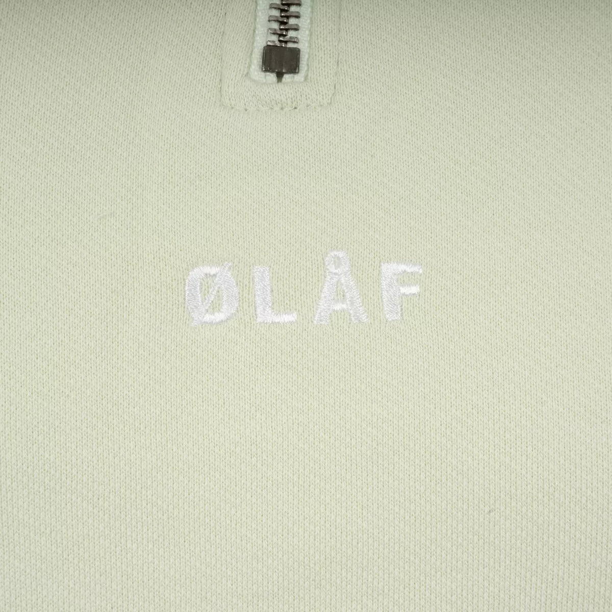 Olaf Sweater met Rits | Block Zip Mockneck