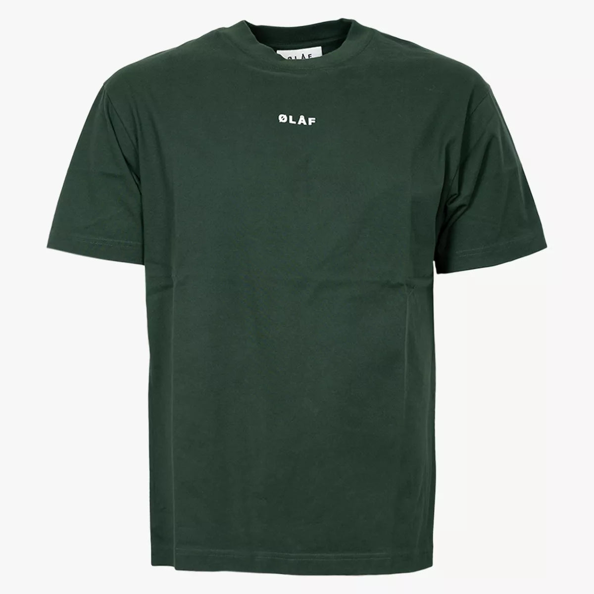 Olaf T-Shirt Groen | Block Tee