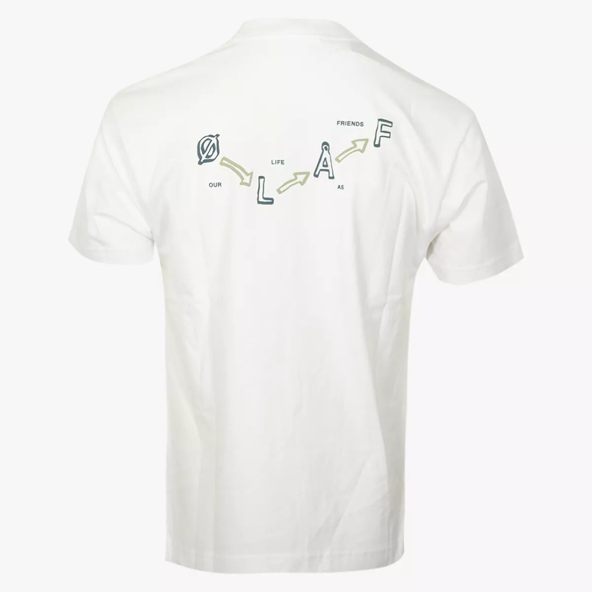 Olaf T-shirt wit | ARROWS