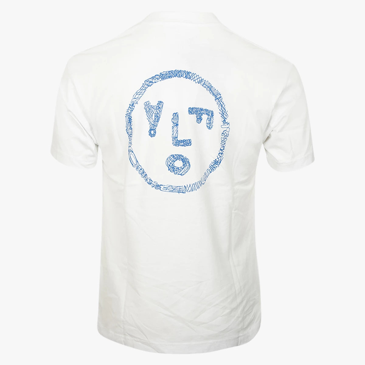 Olaf T-shirt wit | Scribble face