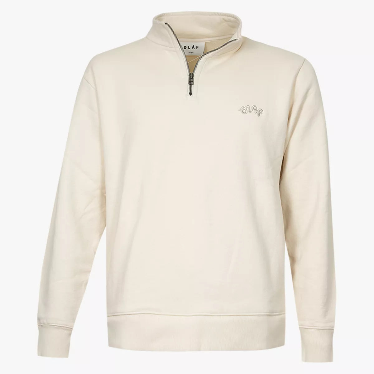 Olaf Trui met Rits Off-White | Signature Mockneck