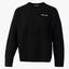 Olaf Trui zwart | Drift Knitted Crewneck