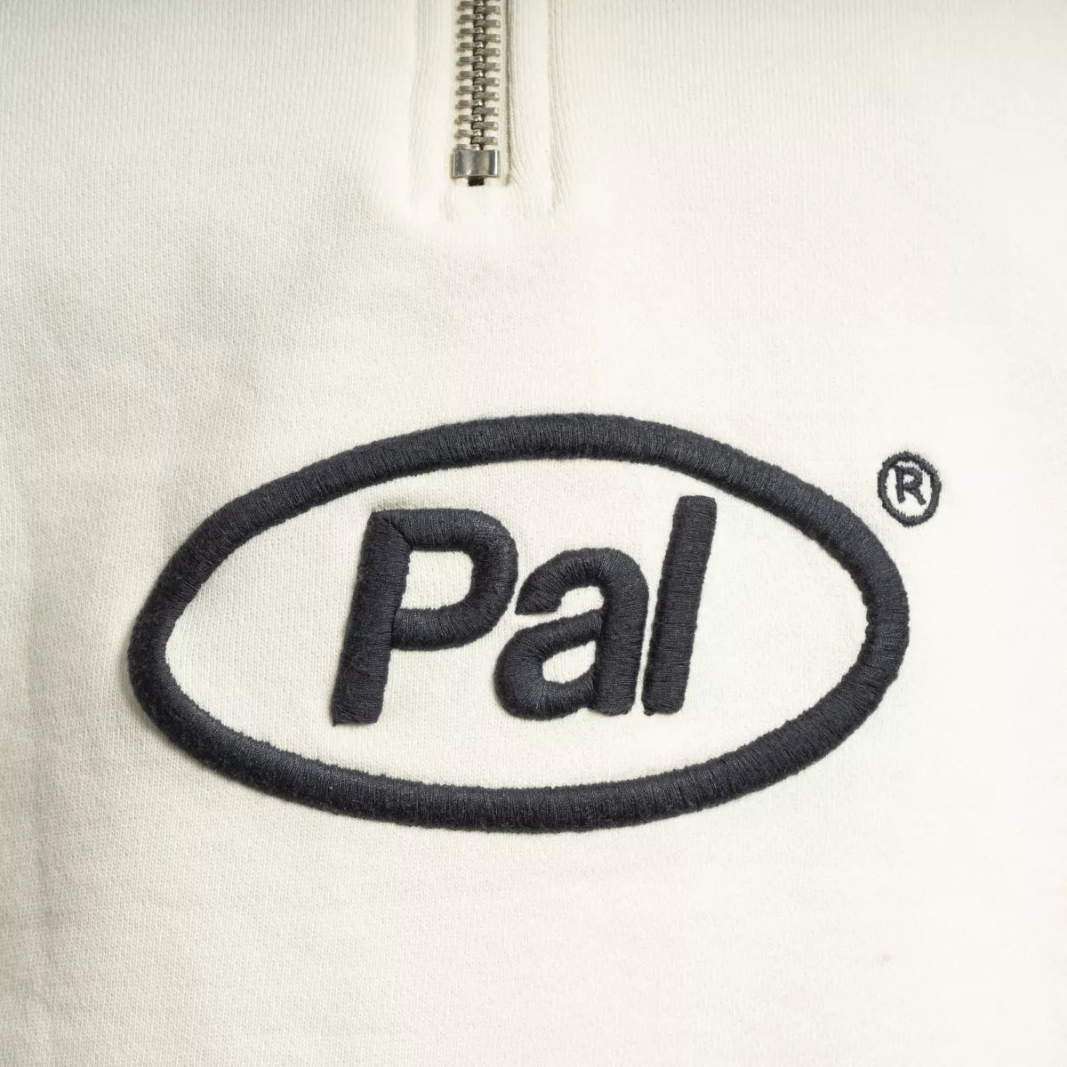 Pal Sporting Goods Sweater met Rits Off-White | Collection Half Zip