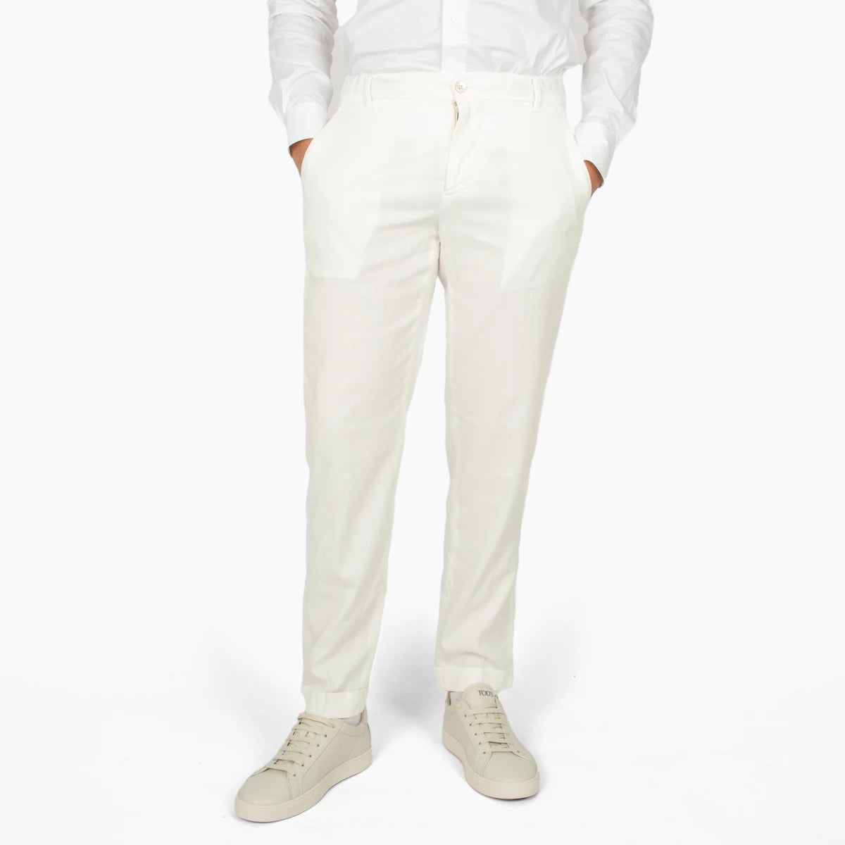 Pescarolo Pantalon off-white | Manu 4904