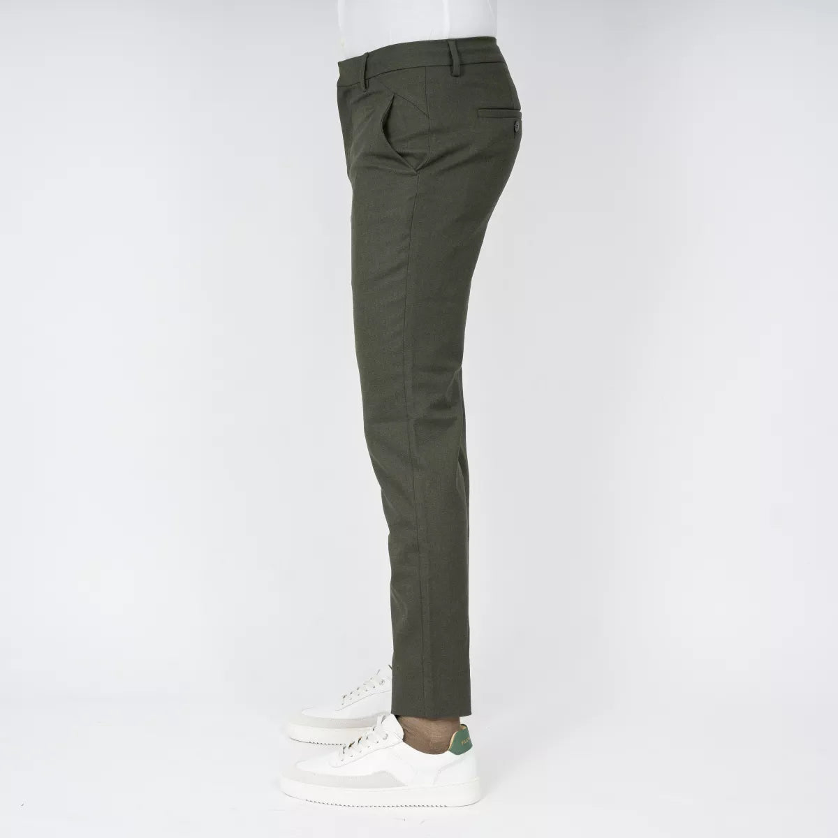 Plain Chino Donker Groen | JoshPL 438