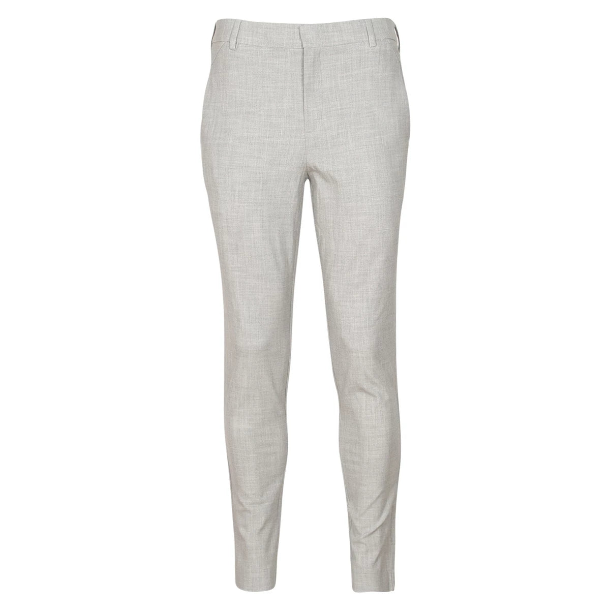 Plain Pantalon Josh lichtgrijs