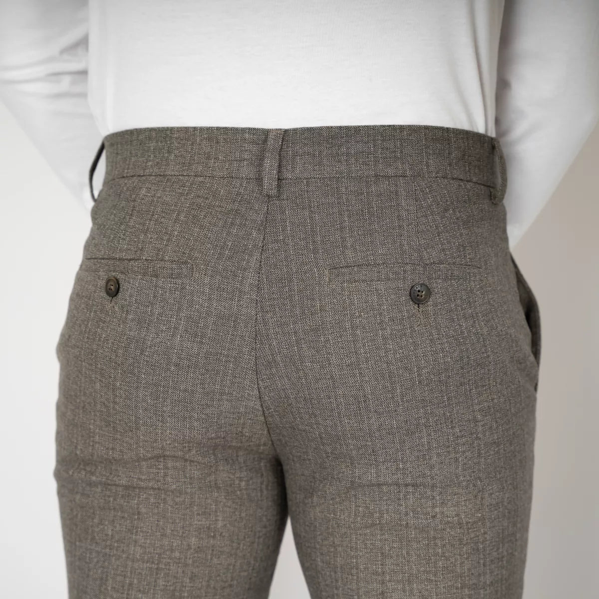 Plain Pantalon Taupe | JoshPL