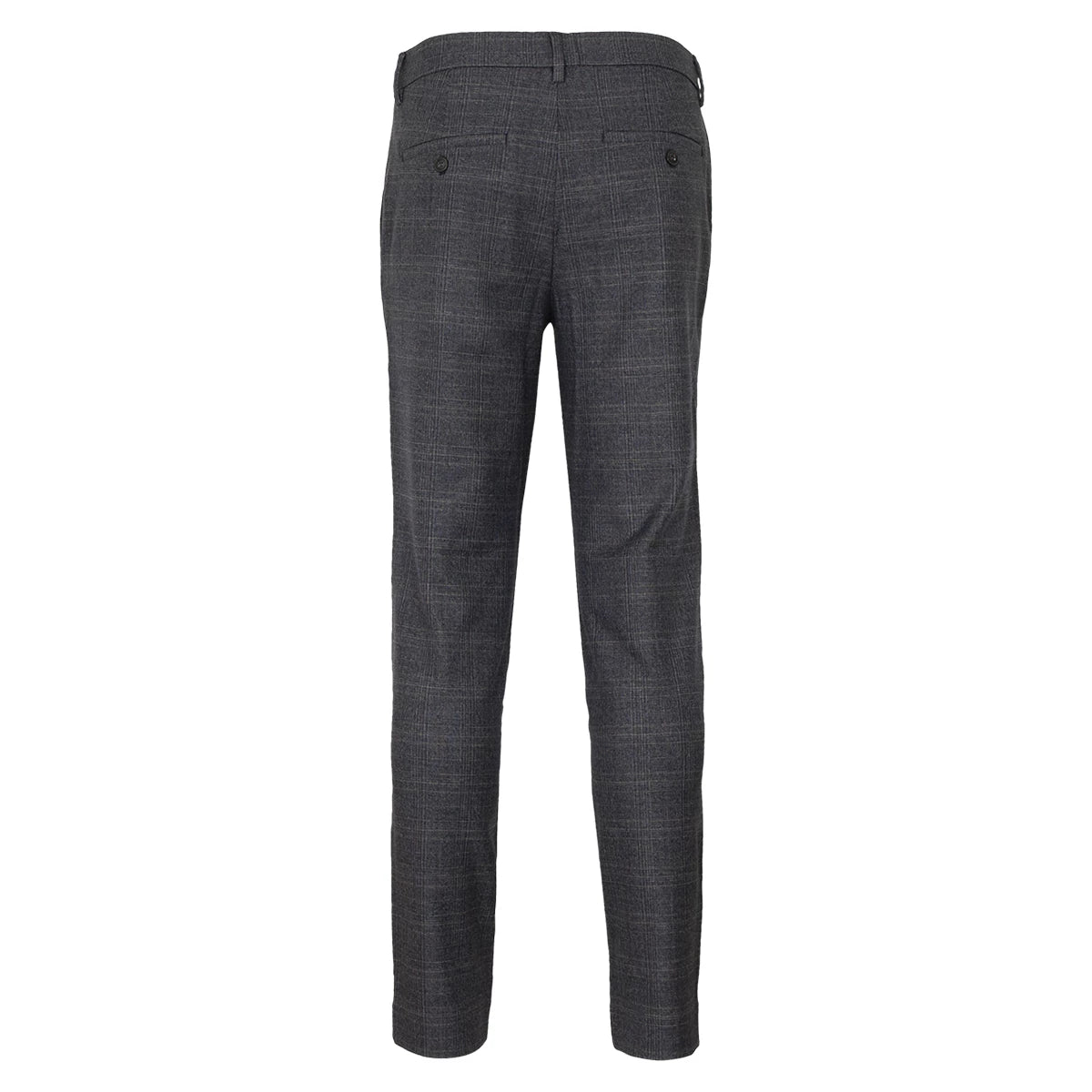 Plain Pantalon donkerblauw geruit - Josh