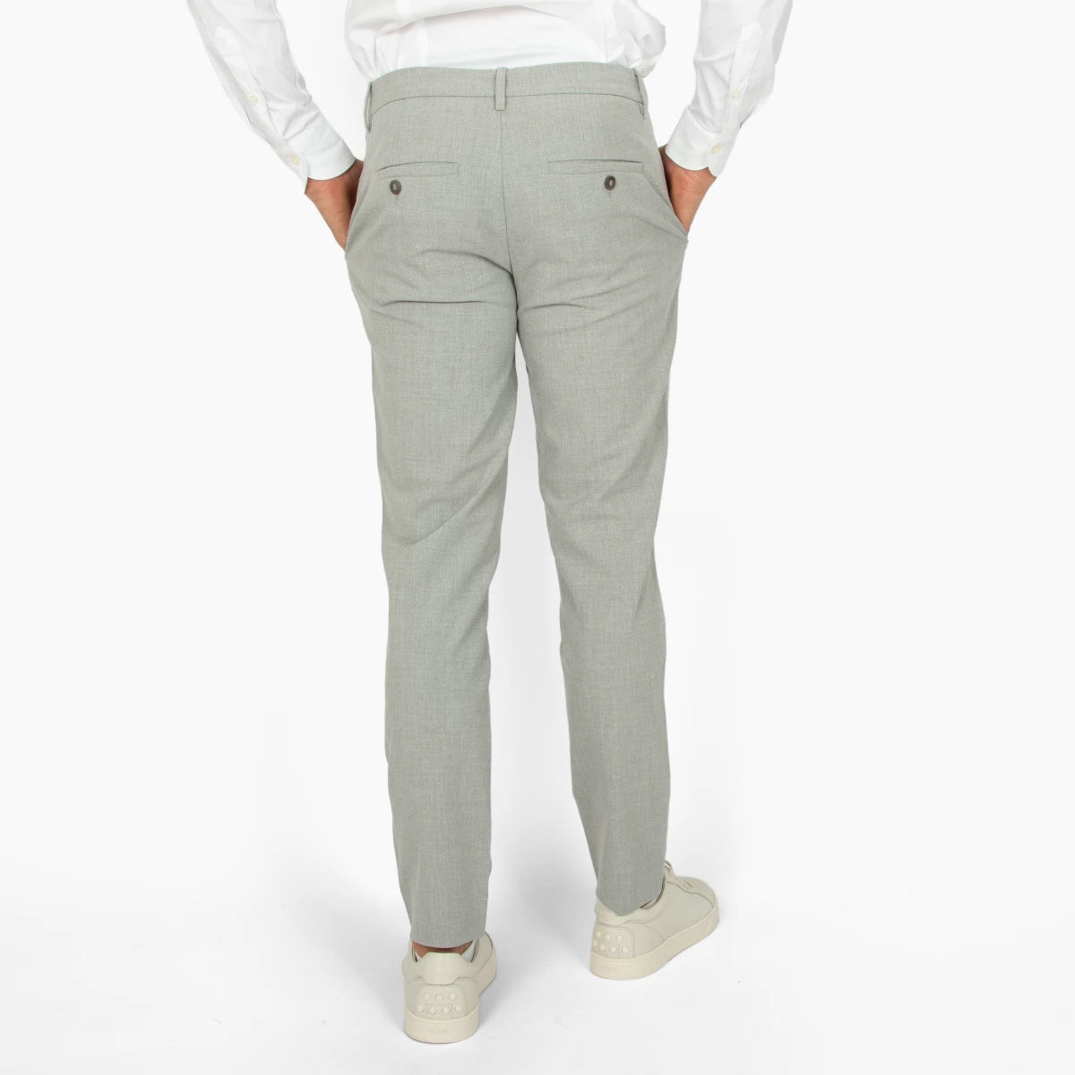 Plain pantalon lichtgrijs | Josh