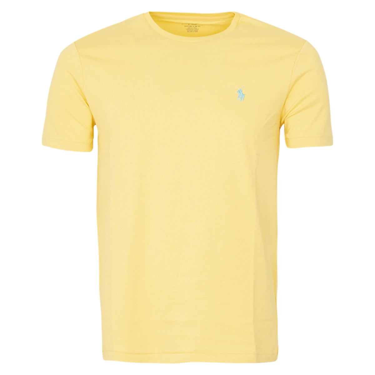 Polo Ralph Lauren T-shirt geel custom slim-fit