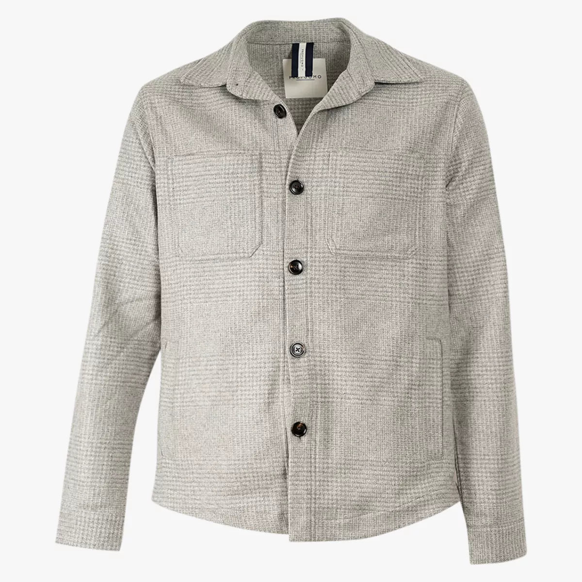 Profuomo overshirt grijs