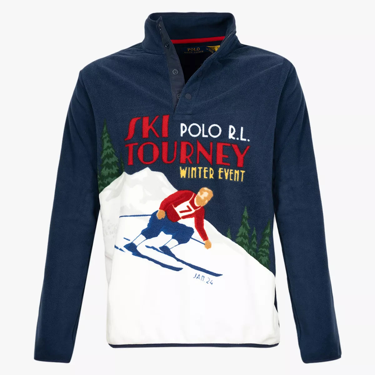 Ralph Lauren Fleece Trui | Ski-Graphic