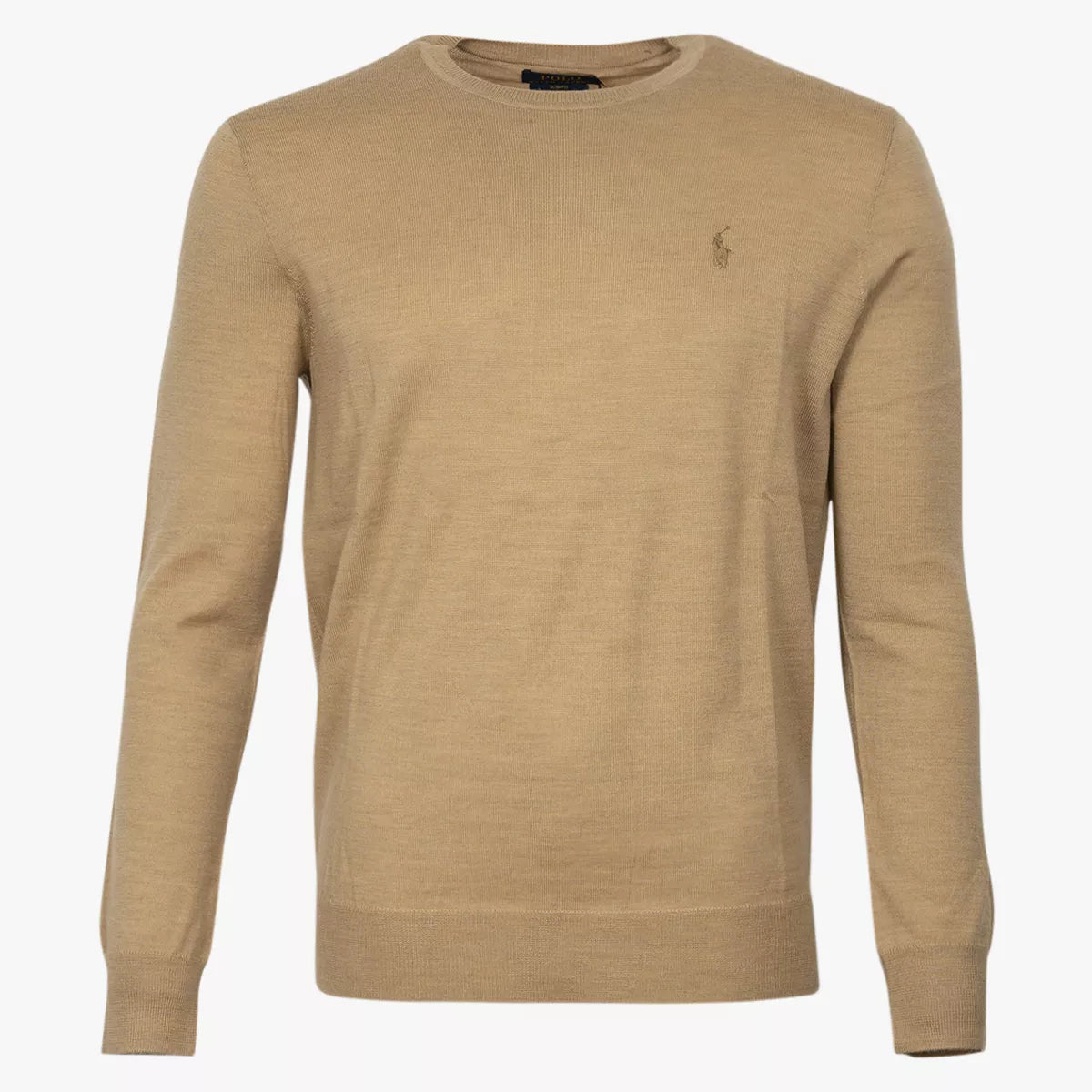 Ralph Lauren Gebreide Trui Camel | Crewneck