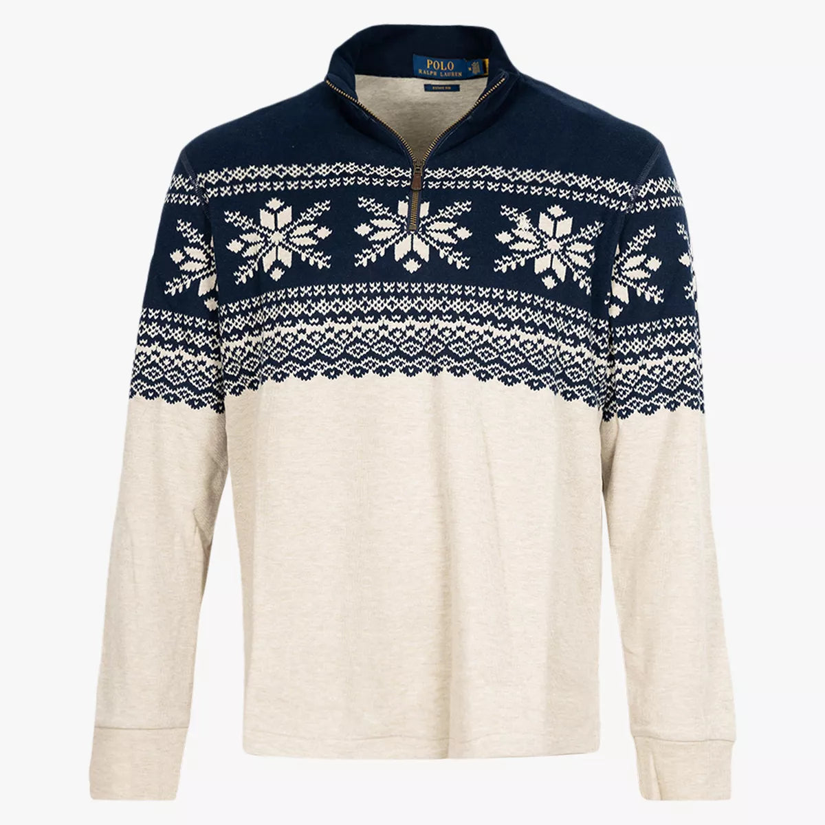 Ralph Lauren Gebreide Trui met Rits | Snowflake